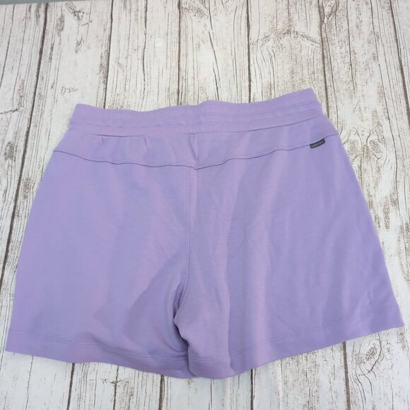 Icebreaker Merino Wool Lounge Shorts Lilac Purple Soft Knit – Women’s L - Picture 7 of 8